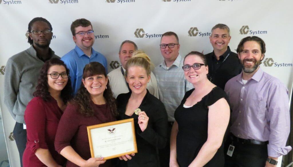 IC System Earns President’s Volunteer Service Award